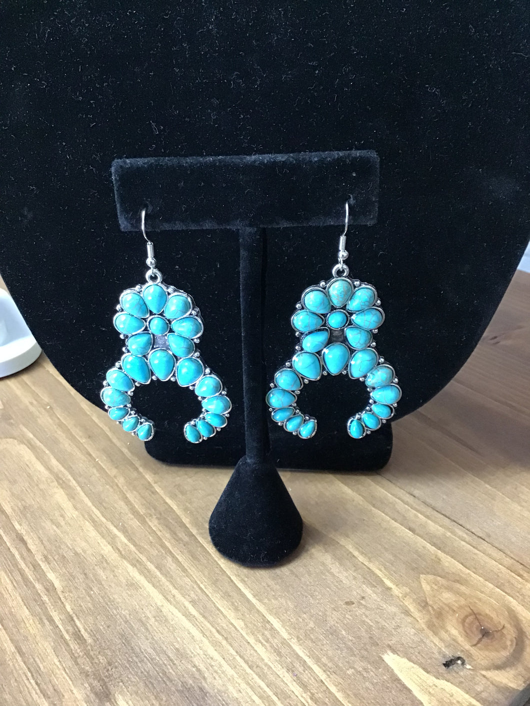 Turquoise flower concho